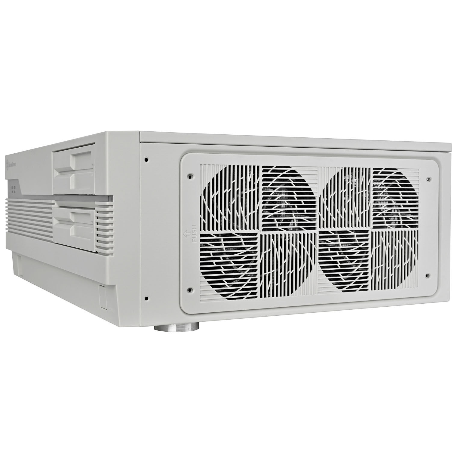 Silverstone FLP01 PC case, HTPC, SSI-CEB/ATX - white