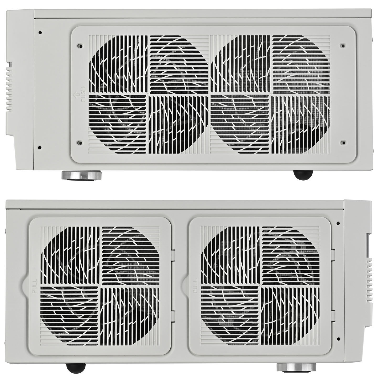 Silverstone FLP01 PC case, HTPC, SSI-CEB/ATX - white