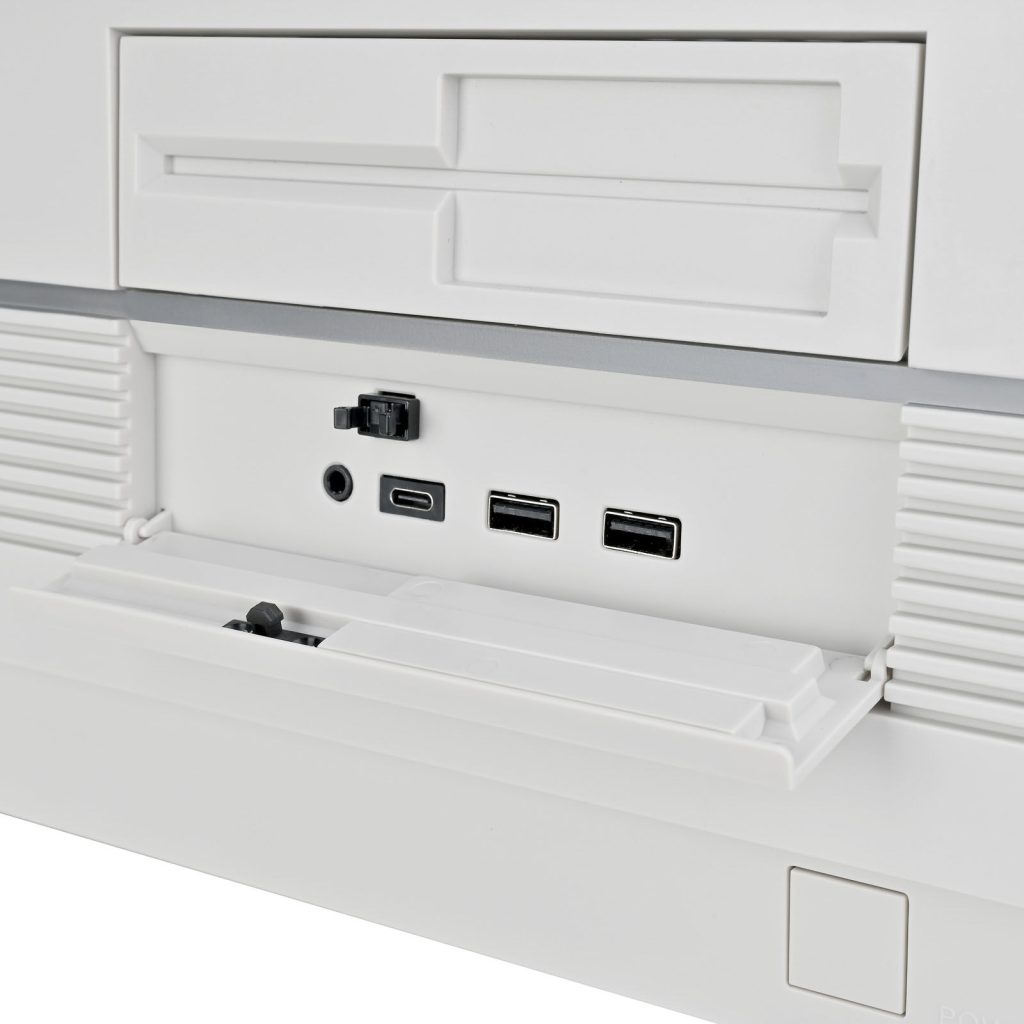 Silverstone FLP01 PC case, HTPC, SSI-CEB/ATX - white