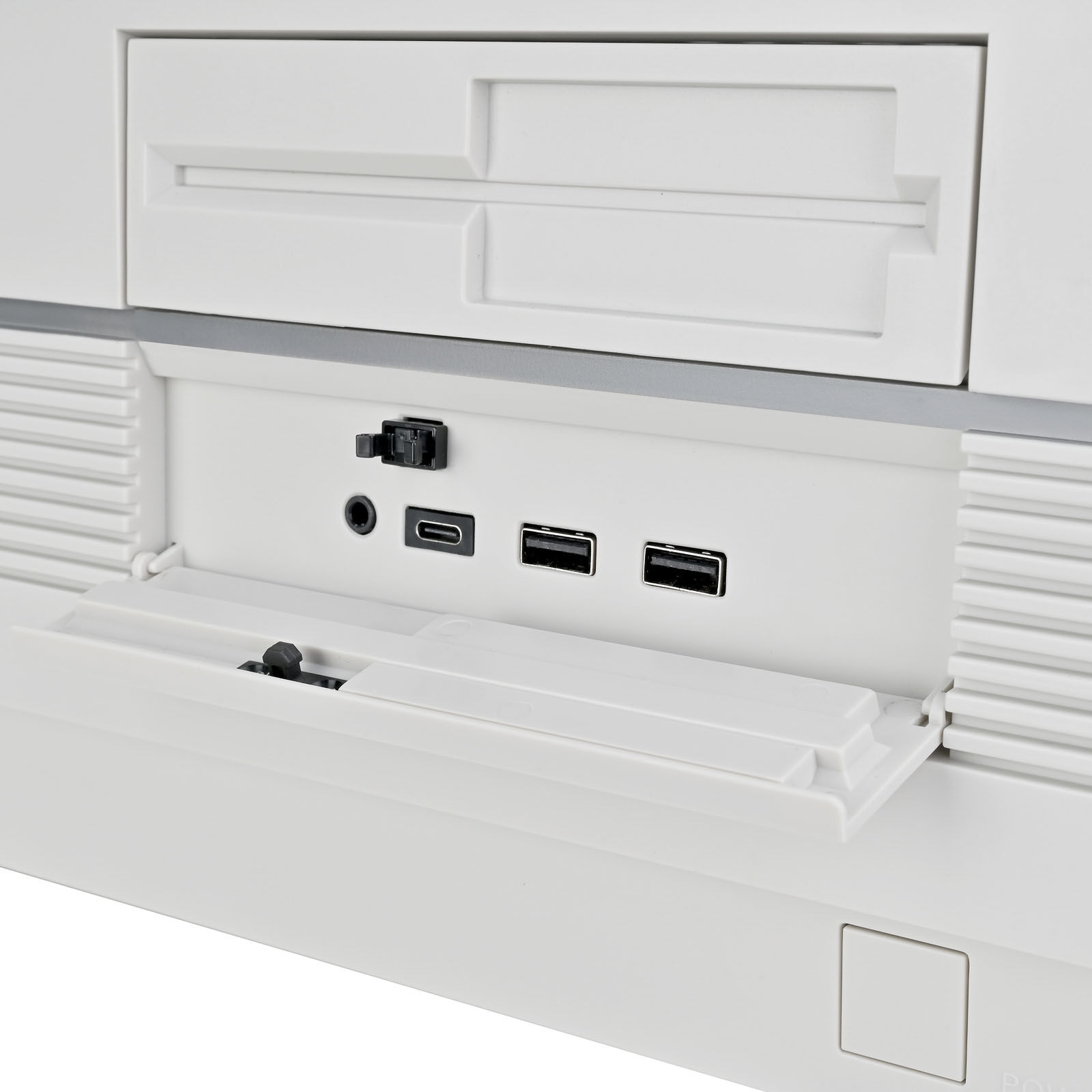 Silverstone FLP01 PC case, HTPC, SSI-CEB/ATX - white