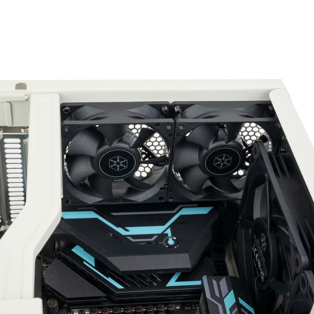 Silverstone FLP01 PC case, HTPC, SSI-CEB/ATX - white