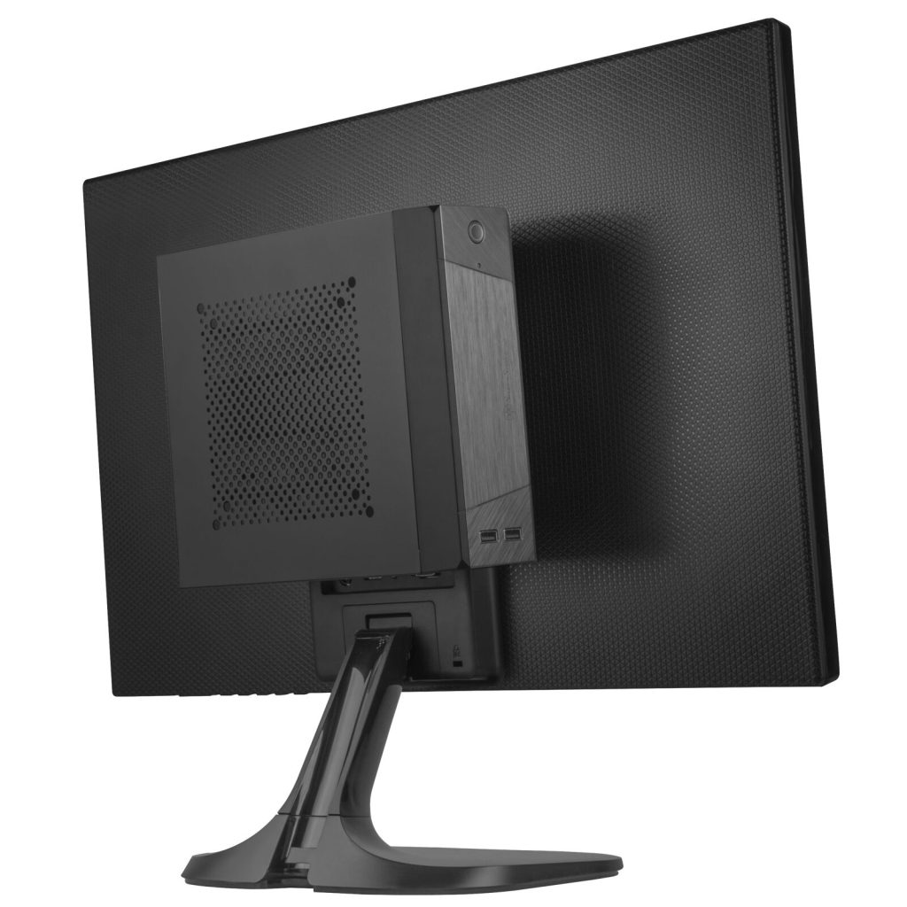 SilverStone Milo 10 Mini PC Case, Mini-ITX - Black