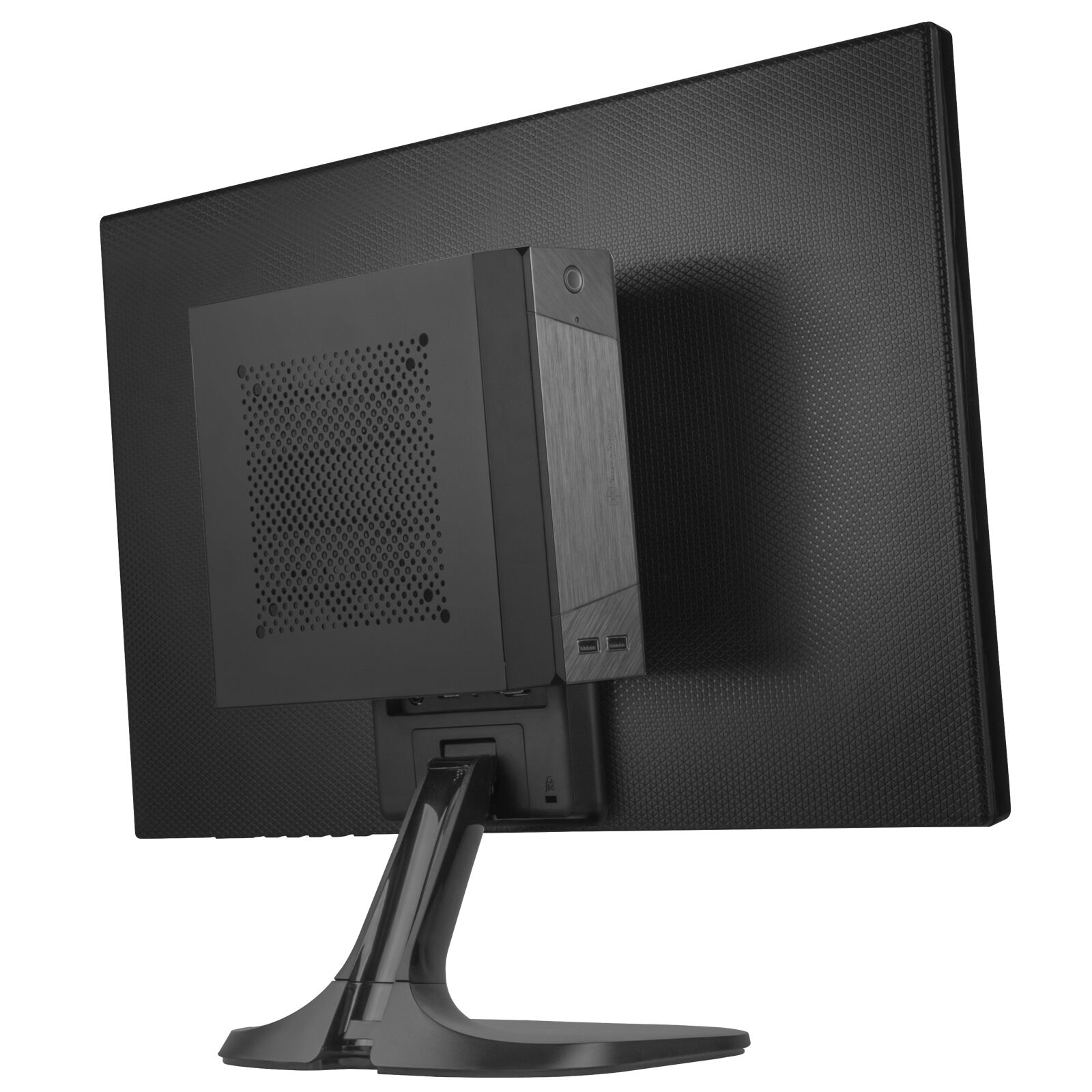 SilverStone Milo 10 Mini PC Case, Mini-ITX - Black