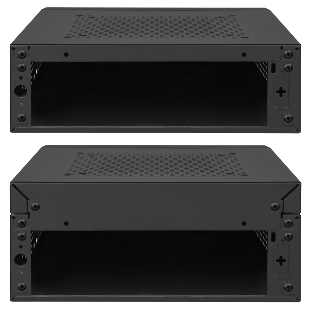 SilverStone Milo 10 Mini PC Case, Mini-ITX - Black