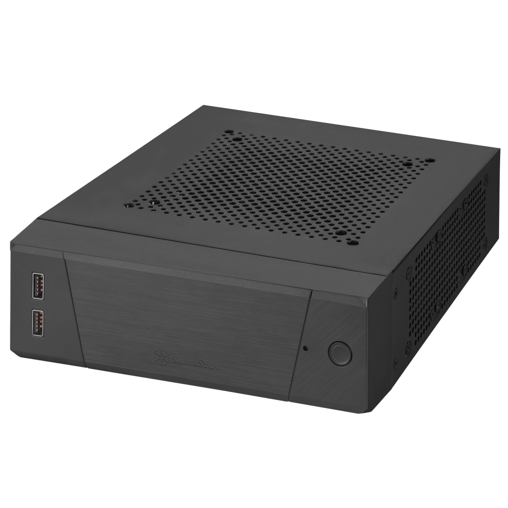 SilverStone Milo 10 Mini PC Case, Mini-ITX - Black