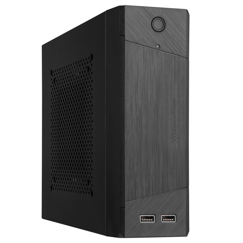 SilverStone Milo 10 Mini PC Case, Mini-ITX - Black