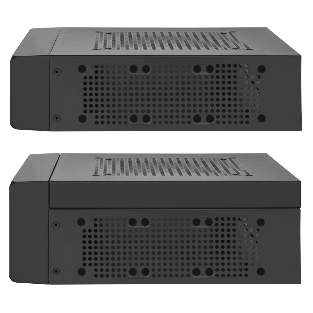 SilverStone Milo 10 Mini PC Case, Mini-ITX - Black