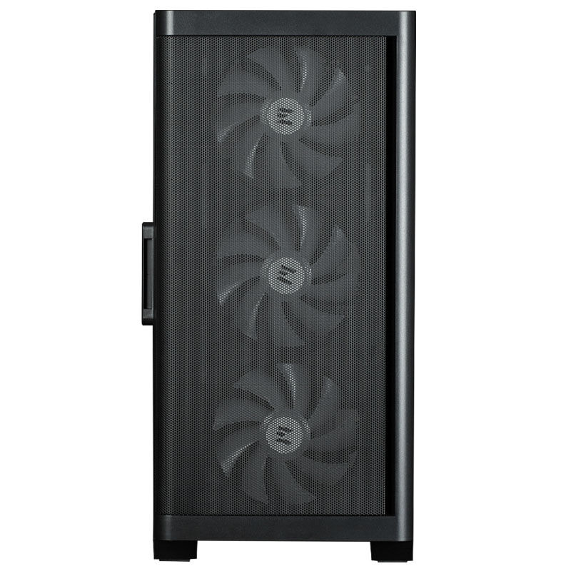 Zalman M4 PC Case, Mini-Tower, mATX, RGB, Tempered Glass - Black