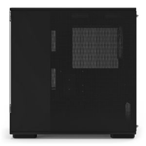 Zalman P10 PC Case, Mini-Tower, mATX, RGB, Tempered Glass - Black