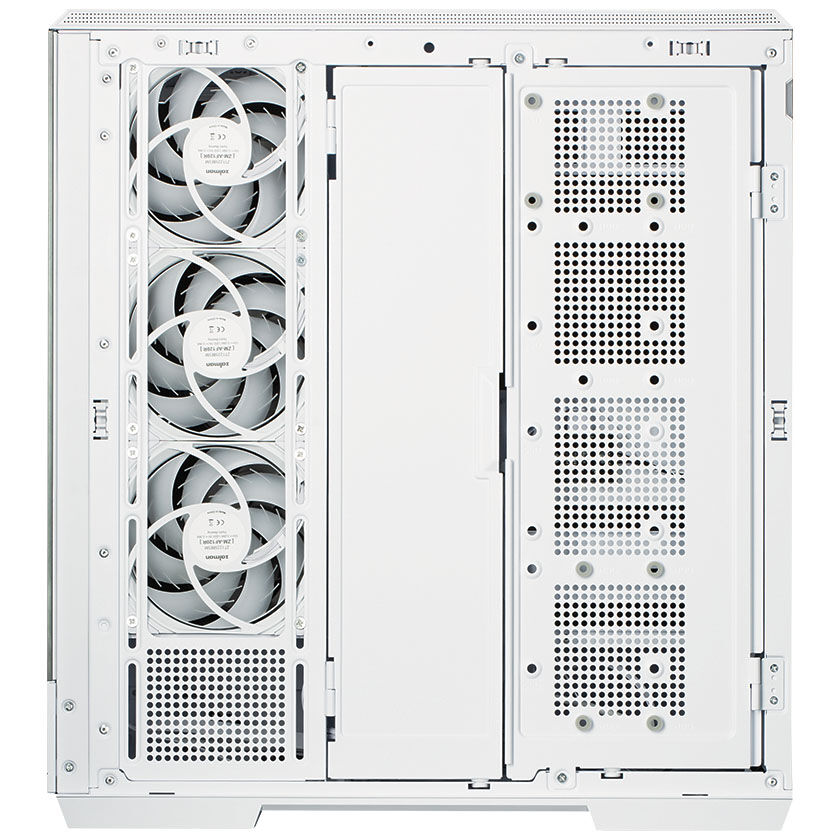 Zalman P50 DS PC Case, Midi-Tower, ATX, RGB, Tempered Glass - White