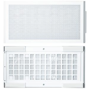 Zalman P50 DS PC Case, Midi-Tower, ATX, RGB, Tempered Glass - White