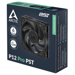 ARCTIC P12 Pro PST PWM Fan - 120mm, black
