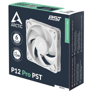 ARCTIC P12 Pro PST PWM Fan - 120mm, white