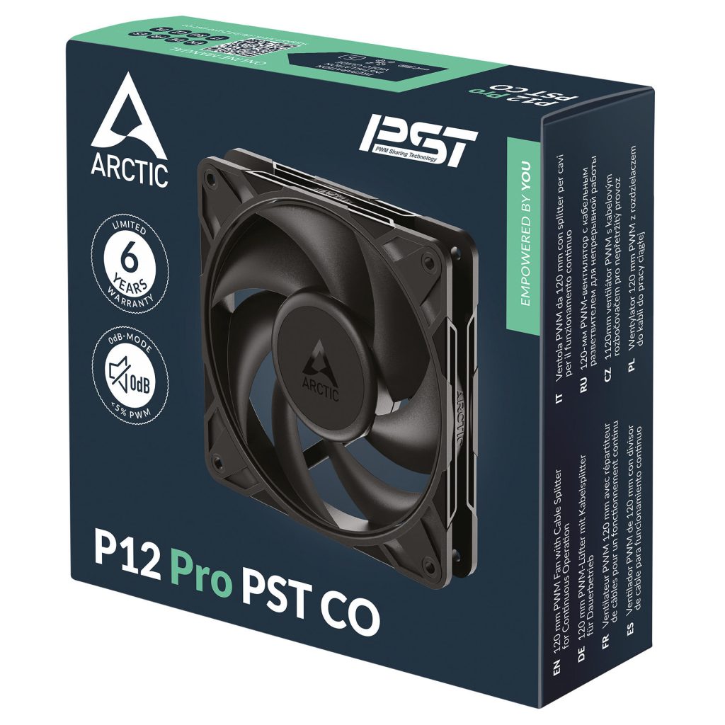 ARCTIC P12 Pro PST CO PWM Fan - 120mm, black : image 6