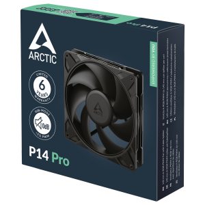 ARCTIC P14 Pro PWM fan - 140mm, black