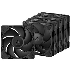 ARCTIC P14 Pro PST PWM fans - pack of 5, 140mm, black : image 1