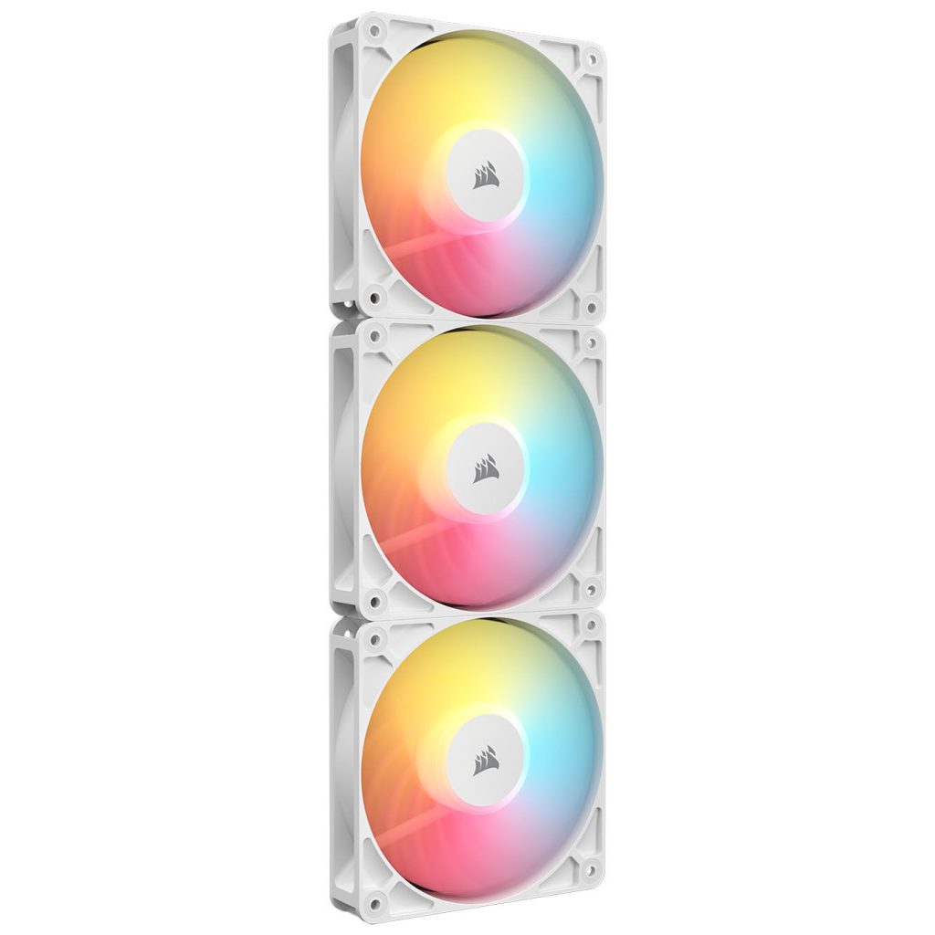 Corsair RS Series RS120-R ARGB PWM Fans - 3-pack, 120 mm, white