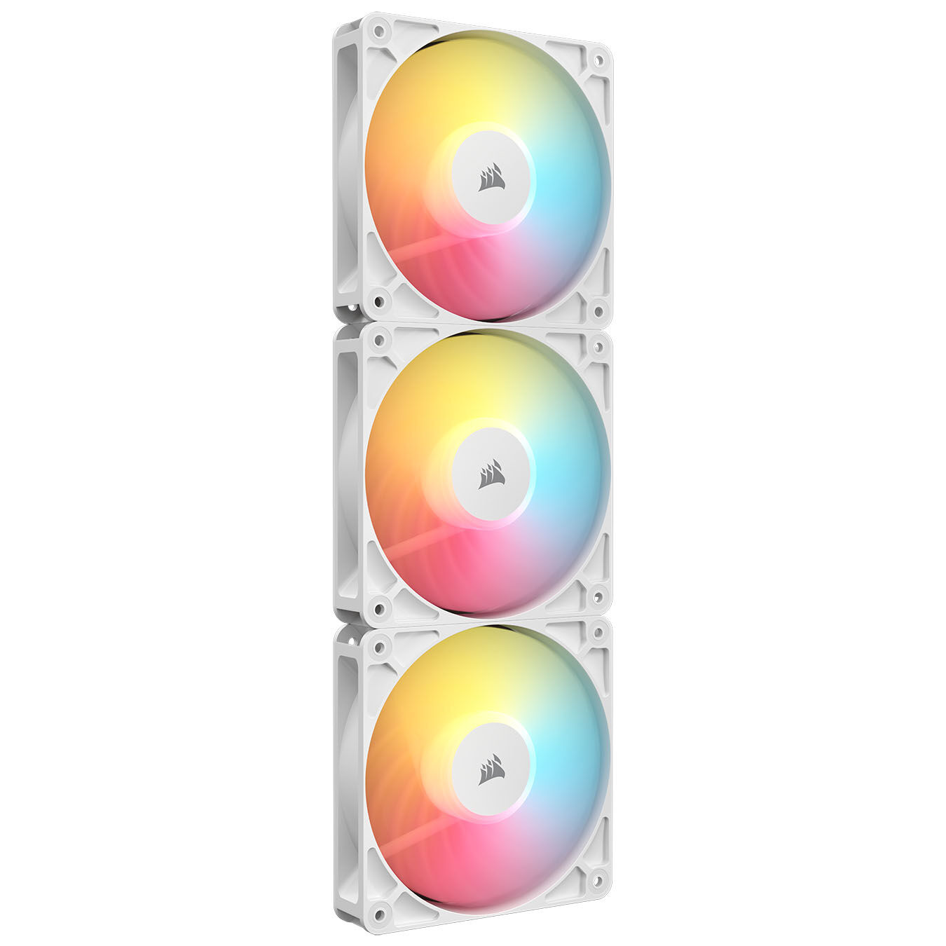 Corsair RS Series RS120-R ARGB PWM Fans - 3-pack, 120 mm, white