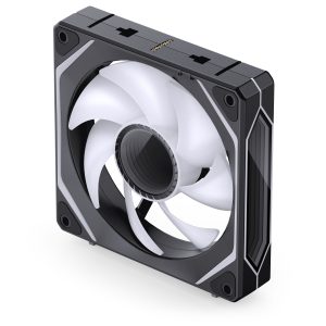 Jonsbo ZL-120B Fan, PWM, ARGB - 120mm, Black, 3-pack : image 5