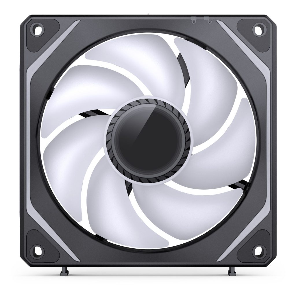 Jonsbo ZL-120B Fan, PWM, ARGB - 120mm, Black, 3-pack : image 7