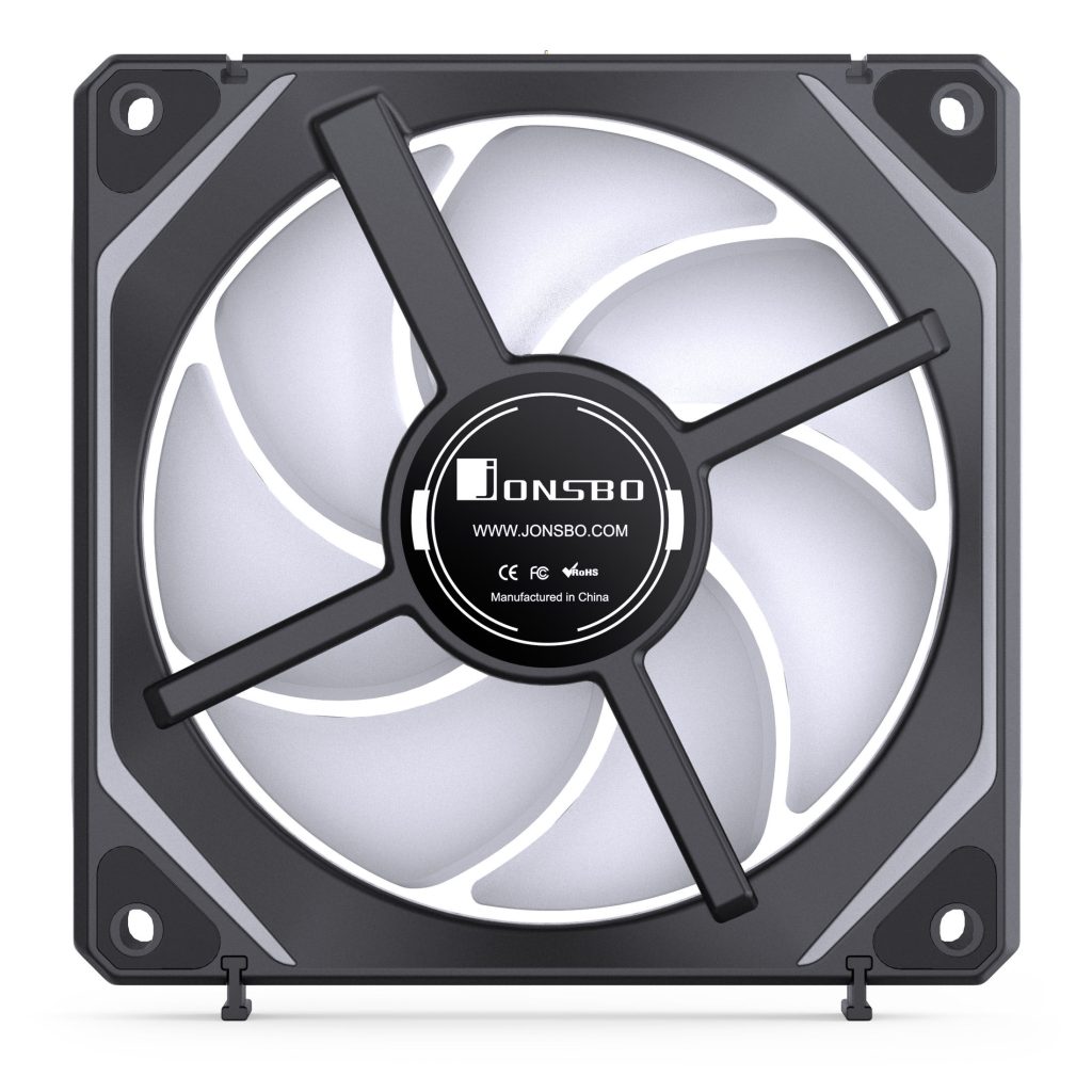 Jonsbo ZL-120B Fan, PWM, ARGB - 120mm, Black, 3-pack : image 9