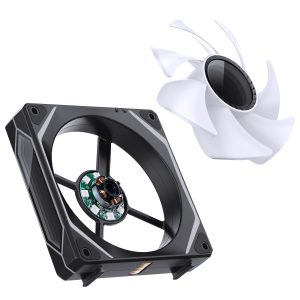 Jonsbo ZL-120B Fan, PWM, ARGB - 120mm, Black, 3-pack : image 14