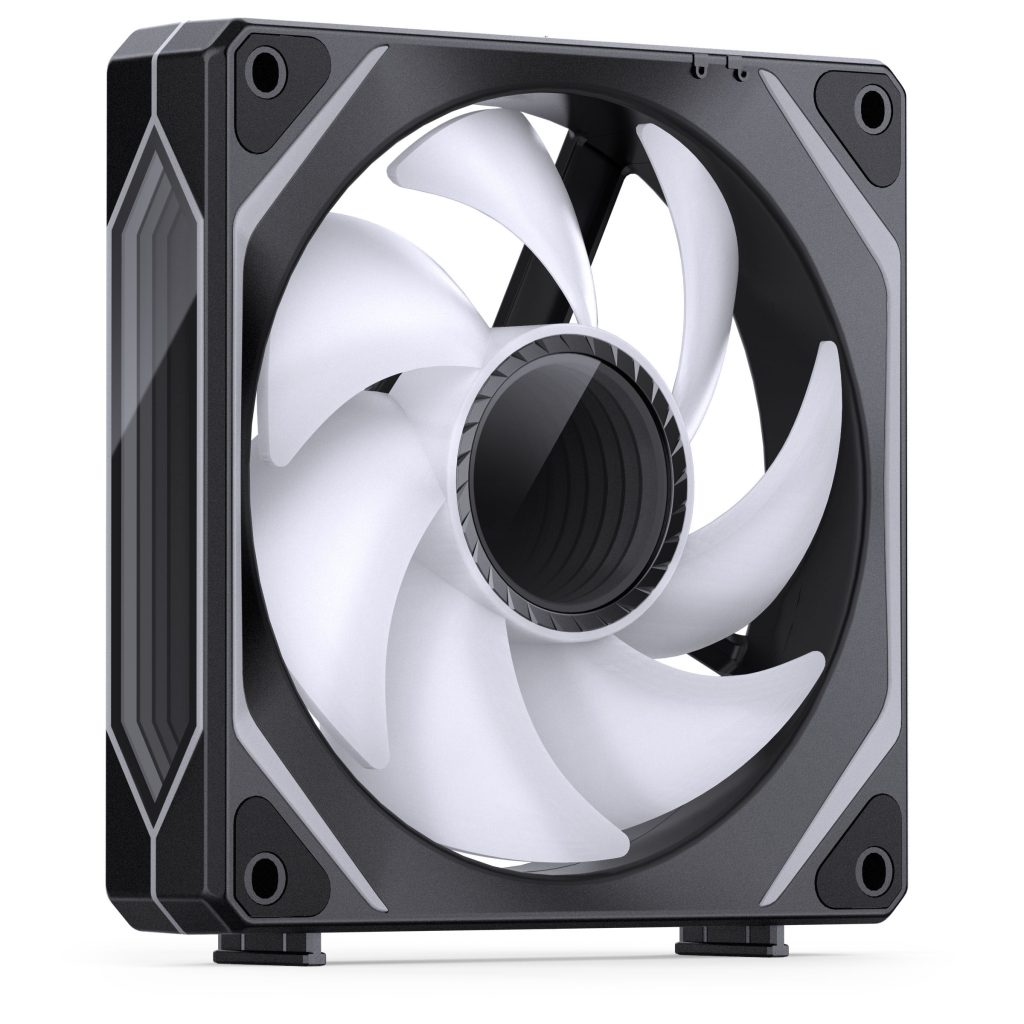 Jonsbo ZL-120B Fan, PWM, ARGB - 120mm, Black, 3-pack : image 3