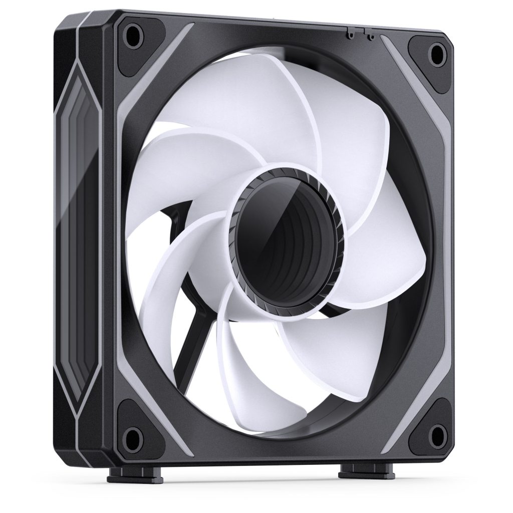 Jonsbo ZL-120BR fan, reverse blade, PWM, ARGB - 120mm, black, 3-pack