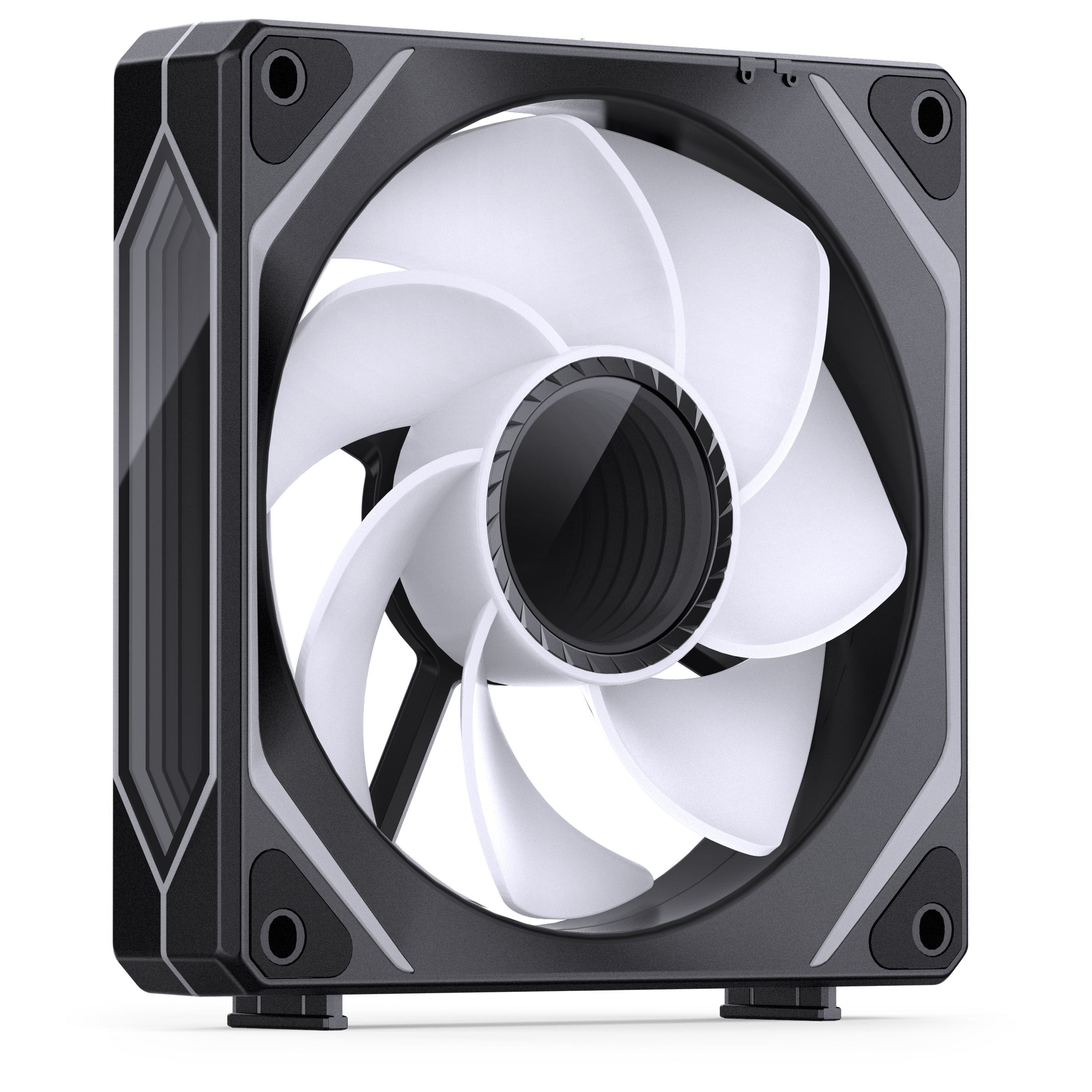 Jonsbo ZL-120BR fan, reverse blade, PWM, ARGB - 120mm, black, 3-pack