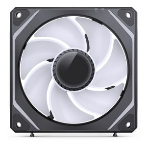 Jonsbo ZL-120BR fan, reverse blade, PWM, ARGB - 120mm, black, 3-pack