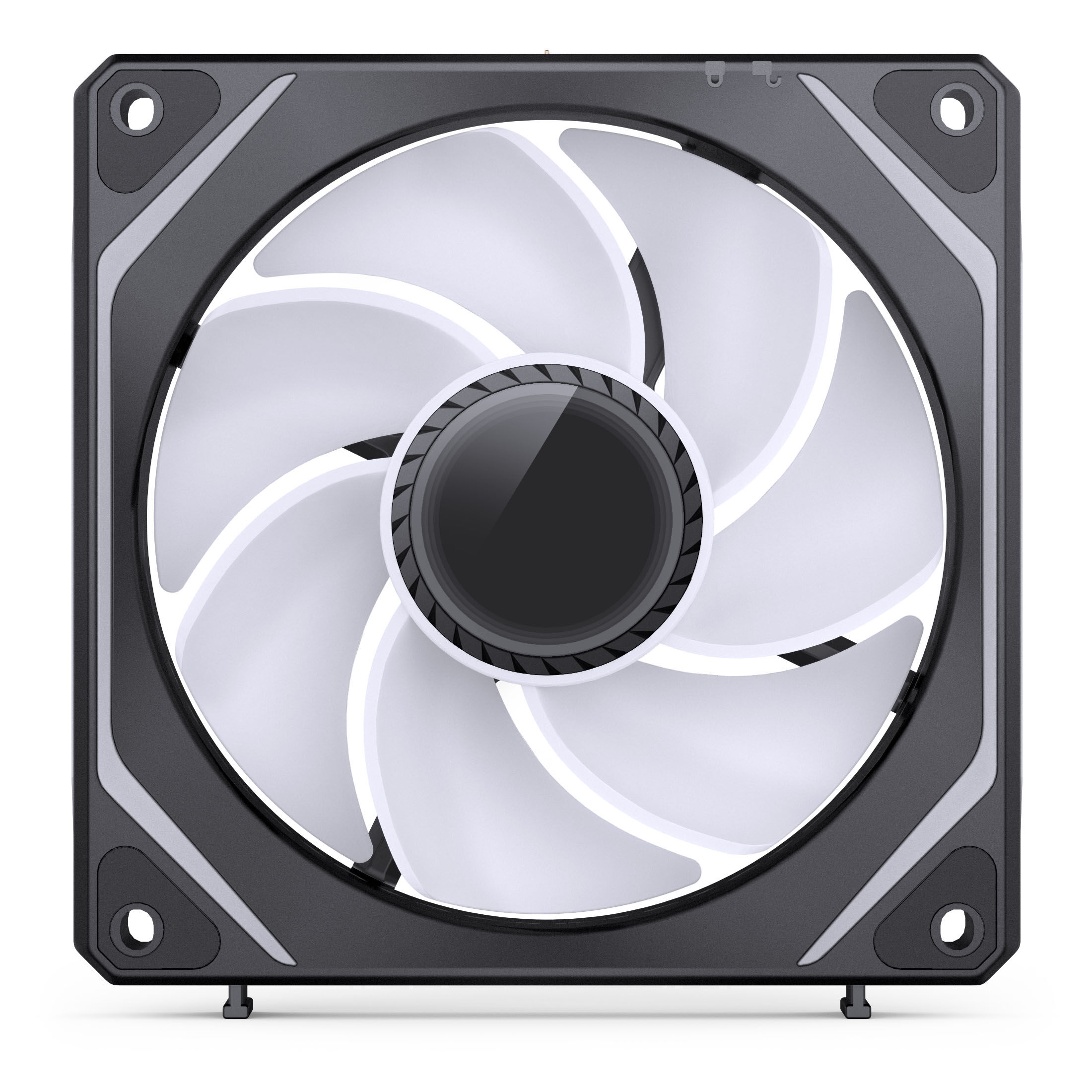 Jonsbo ZL-120BR fan, reverse blade, PWM, ARGB - 120mm, black, 3-pack