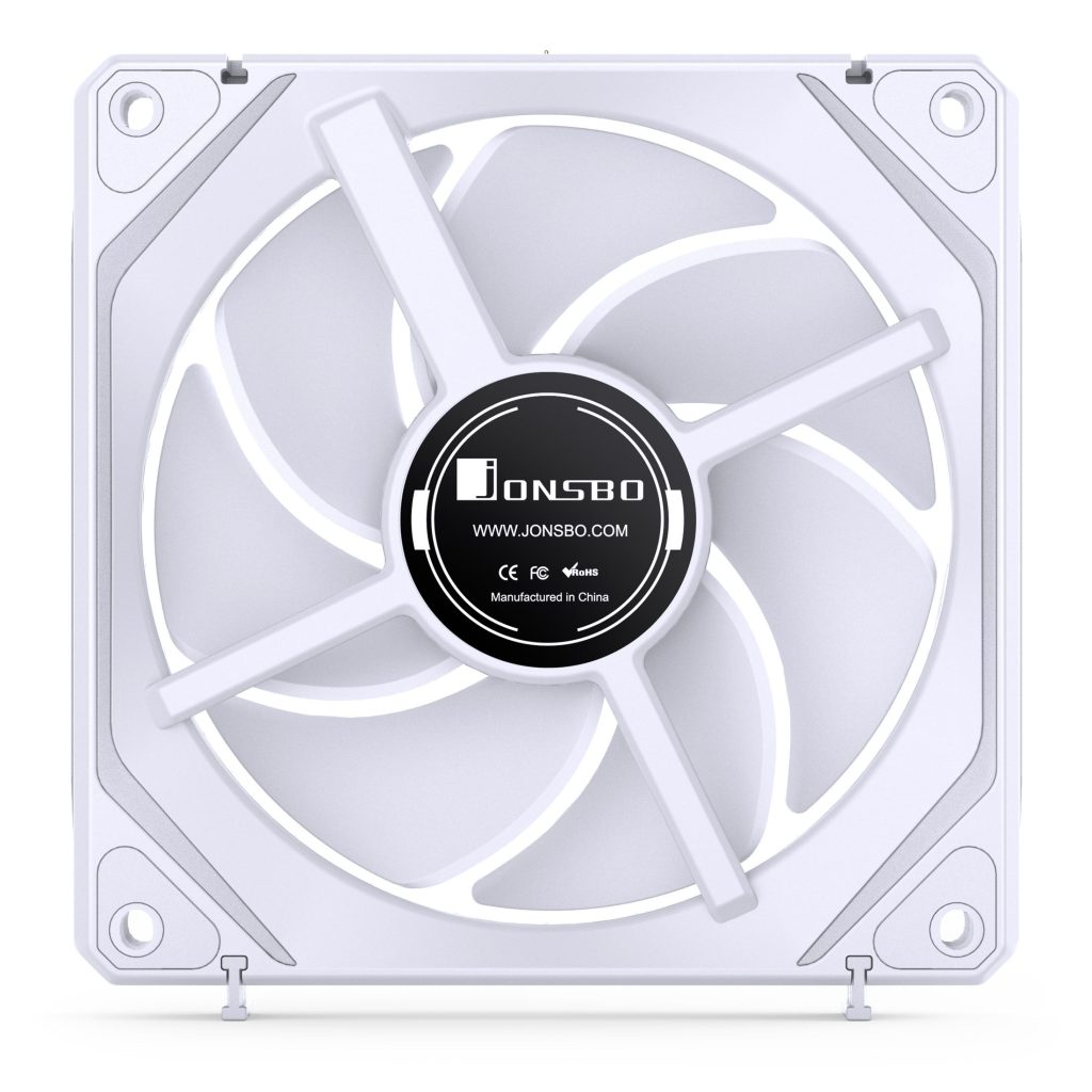 Jonsbo ZL-120W Fan, PWM, ARGB - 120mm, white, 3-pack