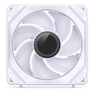 Jonsbo ZL-120WR Fan, Reverse Blade, PWM, ARGB - 120mm, White. 3-pack