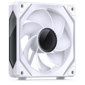 Jonsbo ZL-120WR Fan, Reverse Blade, PWM, ARGB - 120mm, White. 3-pack