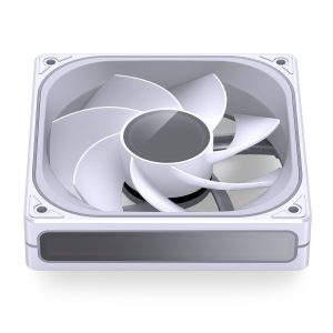 Jonsbo ZB-120 fan, reverse blade, PWM, ARGB - 120mm, white