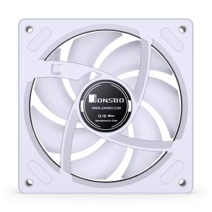 Jonsbo ZB-120 fan, reverse blade, PWM, ARGB - 120mm, white