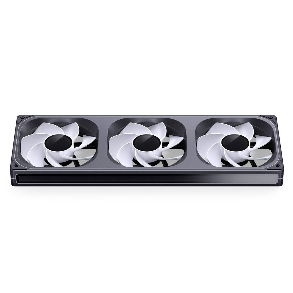 Jonsbo ZB-360 fan, reverse blade, PWM, ARGB - 360mm, black