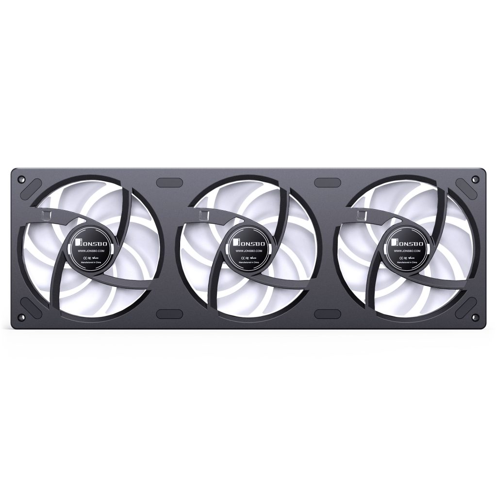 Jonsbo ZB-360 fan, reverse blade, PWM, ARGB - 360mm, black