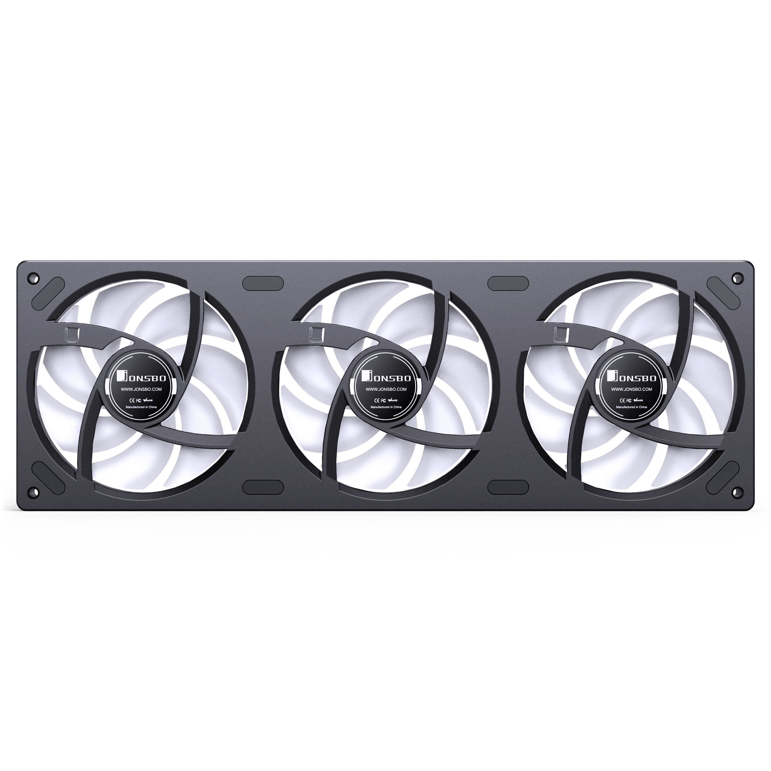 Jonsbo ZB-360 fan, reverse blade, PWM, ARGB - 360mm, black
