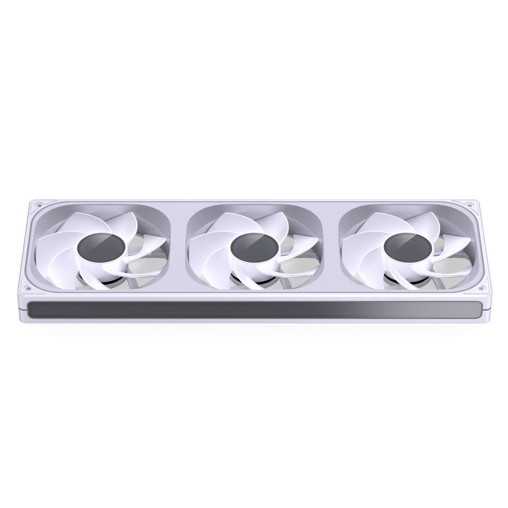 Jonsbo ZB-360 fan, reverse blade, PWM, ARGB - 360mm, white