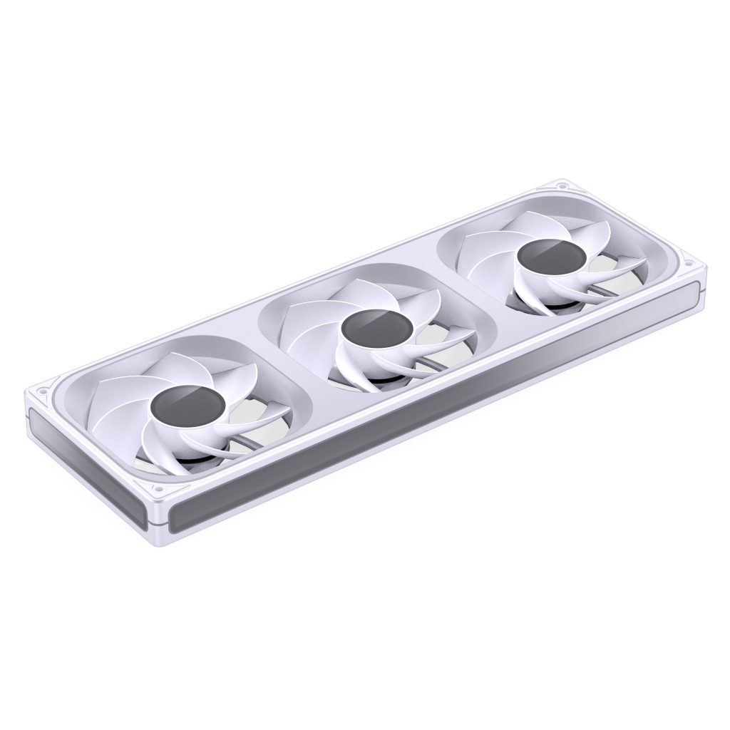 Jonsbo ZB-360 fan, reverse blade, PWM, ARGB - 360mm, white