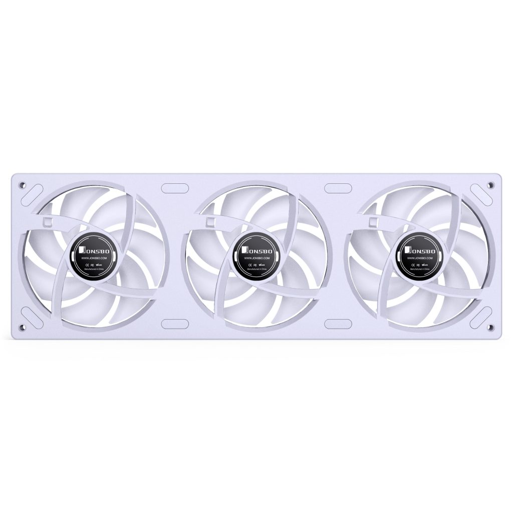 Jonsbo ZB-360 fan, reverse blade, PWM, ARGB - 360mm, white