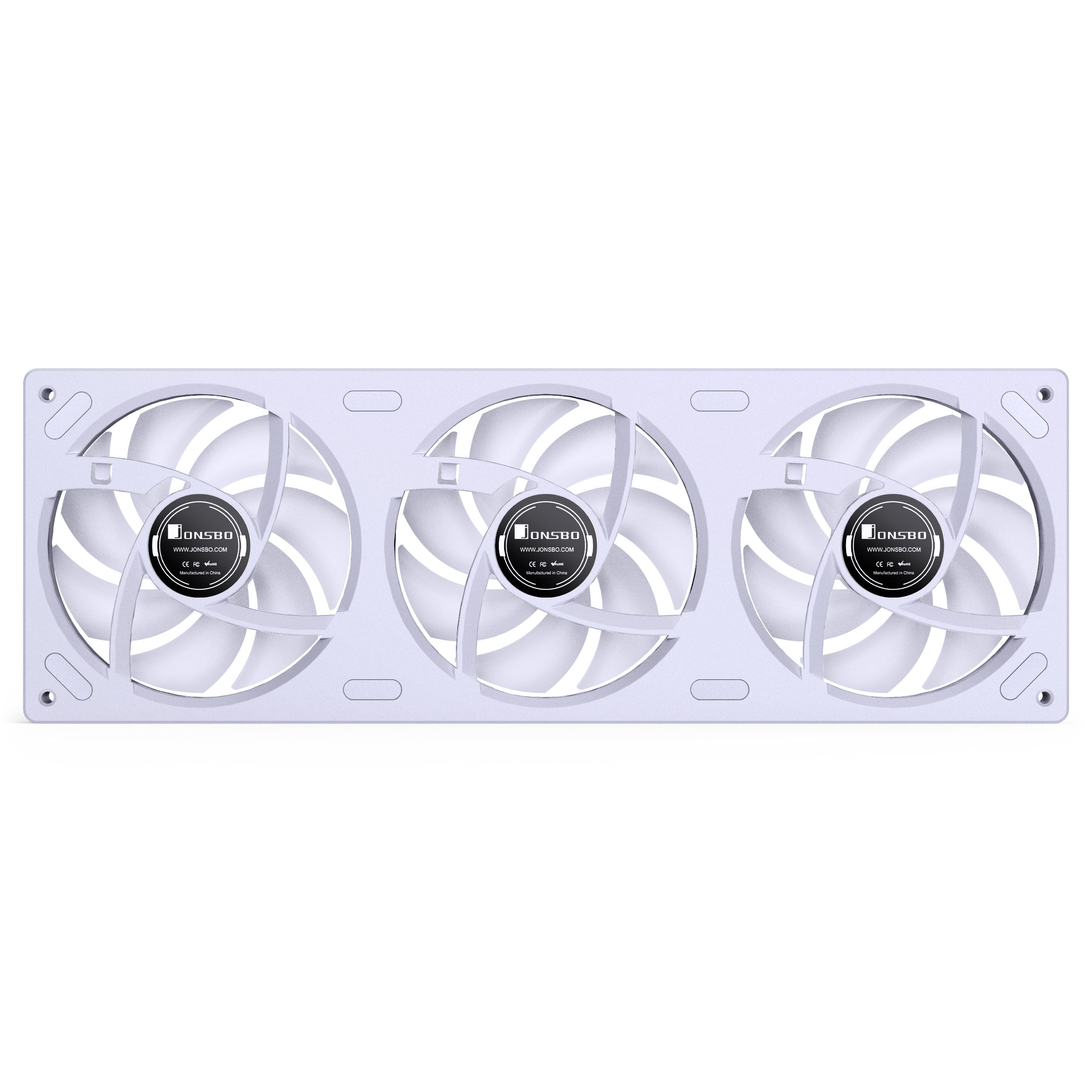 Jonsbo ZB-360 fan, reverse blade, PWM, ARGB - 360mm, white