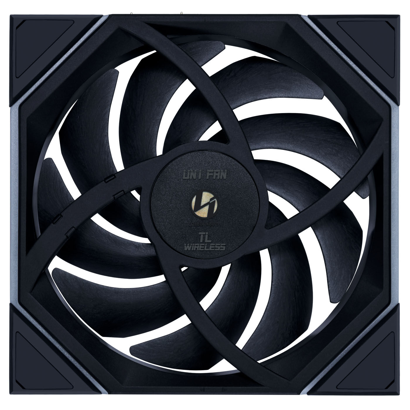 Lian Li UNI FAN TL Wireless Fan, ARGB, PWM - Reverse Blade, 140mm, Black