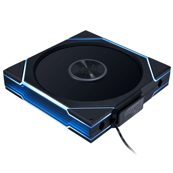 Lian Li UNI FAN TL Wireless Fan, ARGB, PWM – Reverse Blade, 140mm, Black
