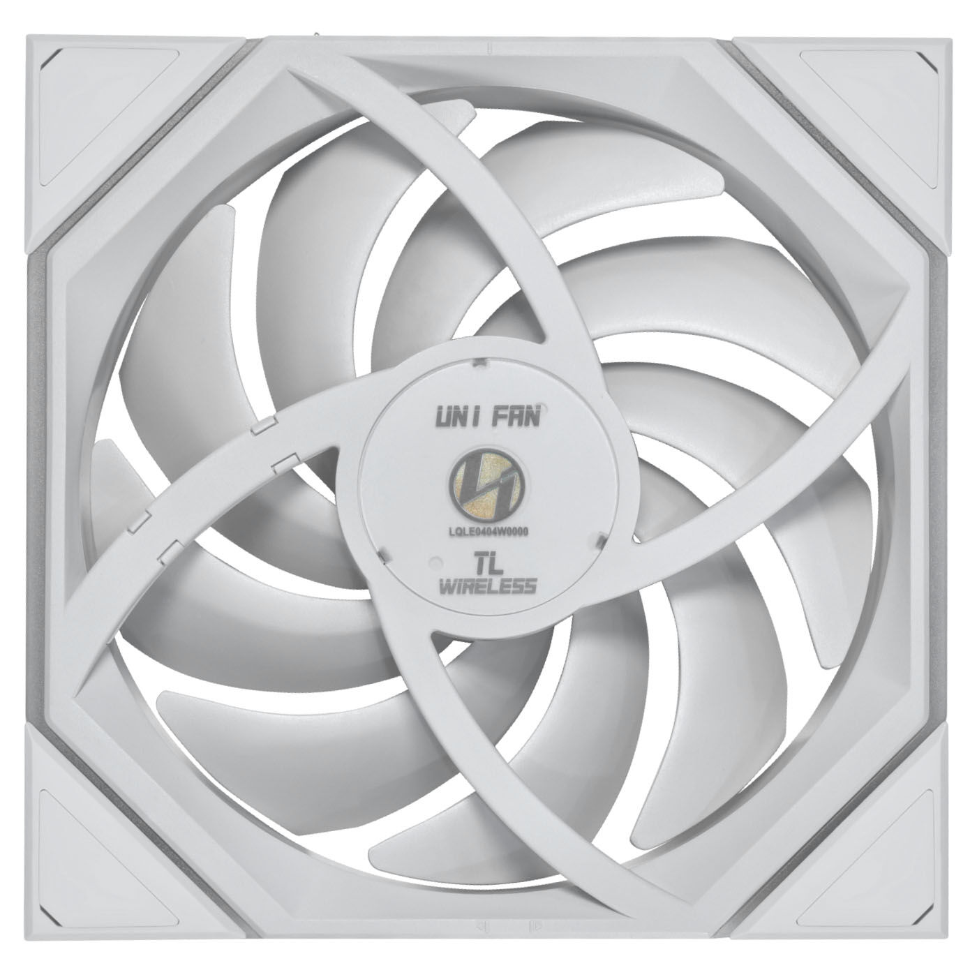 Lian Li UNI FAN TL Wireless Fan, ARGB, PWM - Reverse Blade, 140mm, White