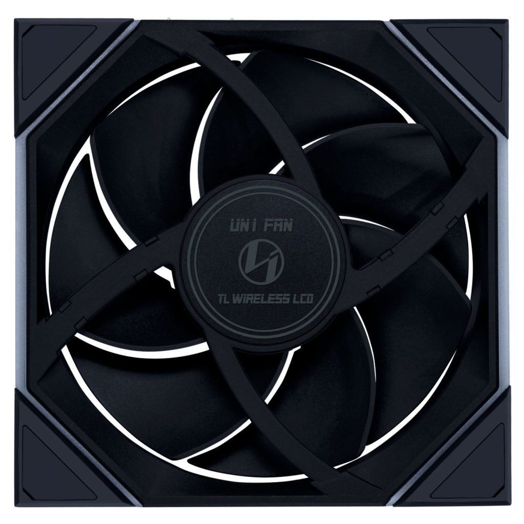 Lian Li UNI FAN TL LCD wireless fan, ARGB, PWM - 140mm, black - B-Grade