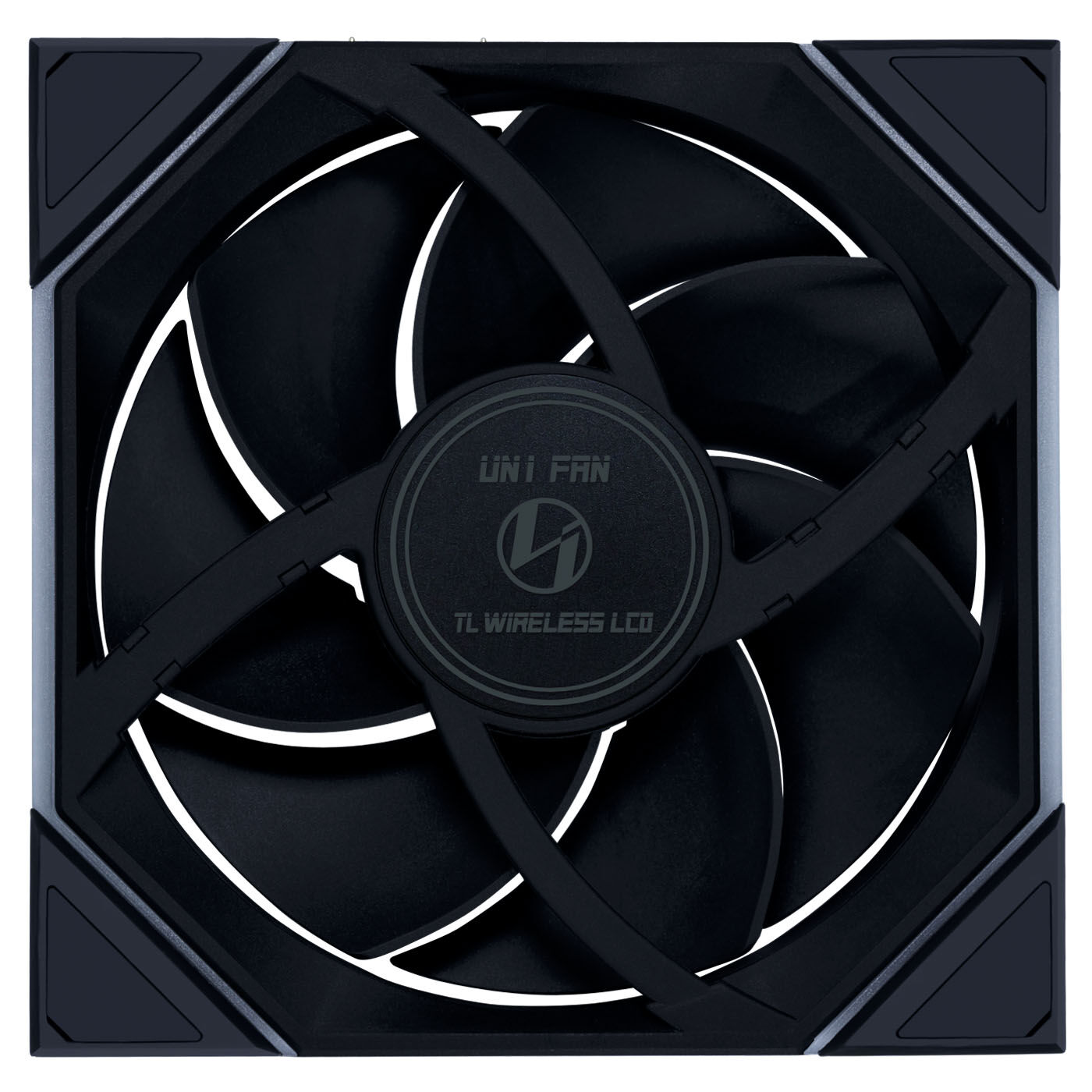 Lian Li UNI FAN TL LCD wireless fan, ARGB, PWM - 140mm, black - B-Grade