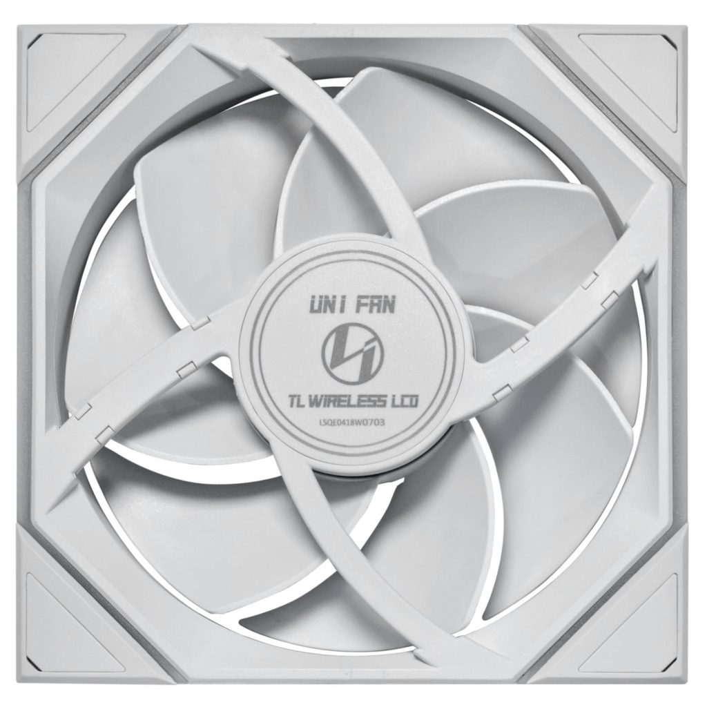 Lian Li UNI FAN TL LCD Wireless Fan, ARGB, PWM - 140mm, white