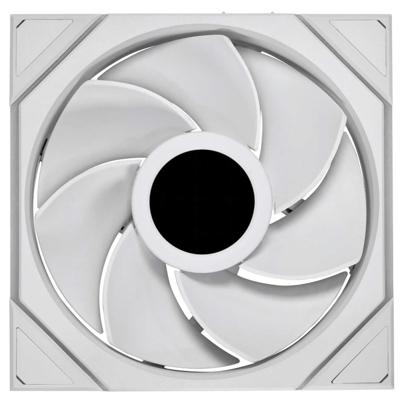 Lian Li UNI FAN TL LCD Wireless Fan, ARGB, PWM - Reverse Blade, 140mm, White